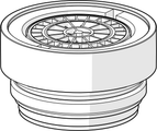 Hansa Luftsprudler M, 24 x 1 mm Bild 1