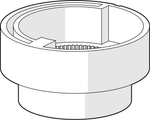 Hansa Anschlaghülse 906355 Bild 1