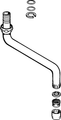 Hansa Auslauf L=200, 3/4", chrom 5911171, Farbe silberfarben Bild 1