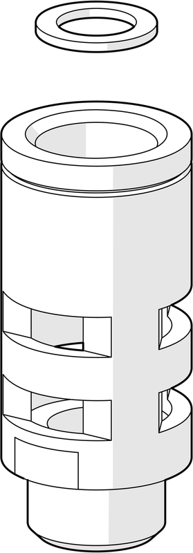 Hansa Rohrbelüfter, DN 15 Bild 1