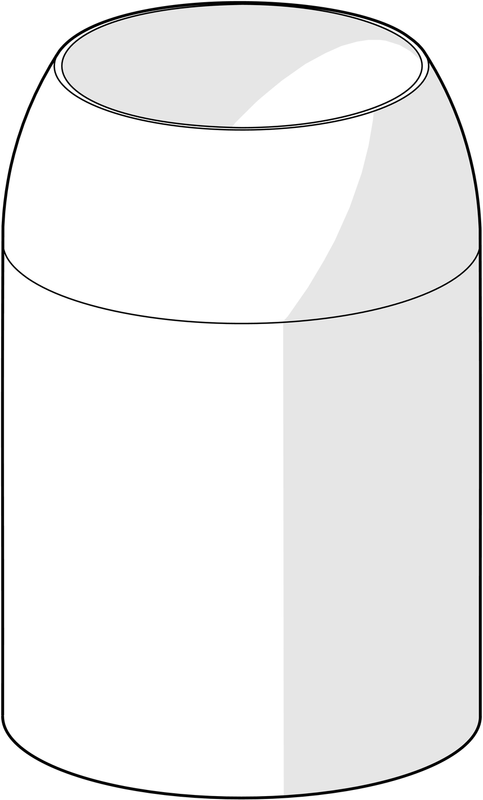 Hansa Abdeckkappe / Abdeckhülse, Farbe silberfarben Bild 1