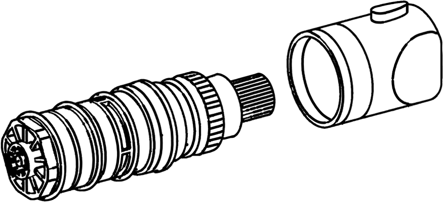 Hansa Thermostatkartusche Bild 3