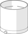 Hansa Abdeckhülse chr Bild 1