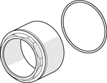 Hansa Ringschraube HANSAVAROX M, SW45, 50 x 1 mm Bild 1