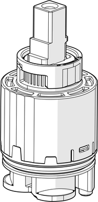 Hansa Steuerpatrone 3.5, ohne Eco, Farbe grau Bild 3