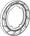 Hansa Verlängerungssatz 12 mm, Farbe silberfarben Bild 1
