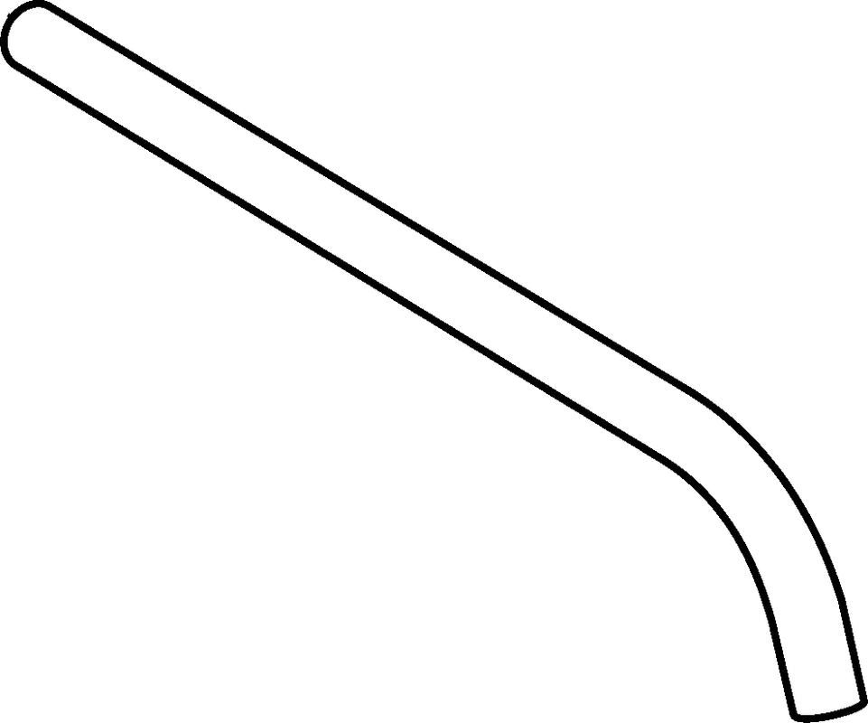 Hansa Auslauf HANSAPUBLIC, L= 300 mm, Farbe silberfarben Bild 1