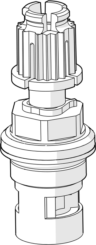 Hansa Oberteil 3/8" Bild 1