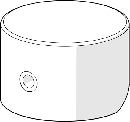 Hansa Hebelkappe chrom zu Stela, Farbe silberfarben Bild 3