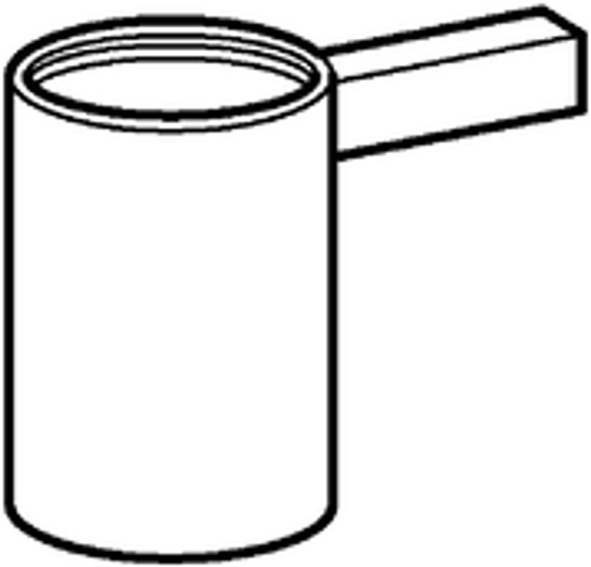 Hansa Hebel für HANSANOVA Style Stand-/Wandventil, Farbe silberfarben Bild 1