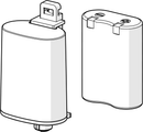 Hansa Batteriegehaeuse inklusive Batterie Bild 1