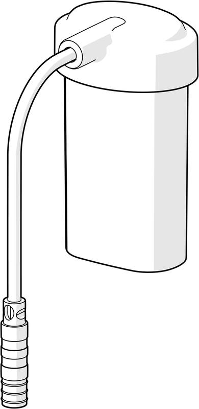 Hansa Batteriegehaeuse inklusive Batterie Bild 1