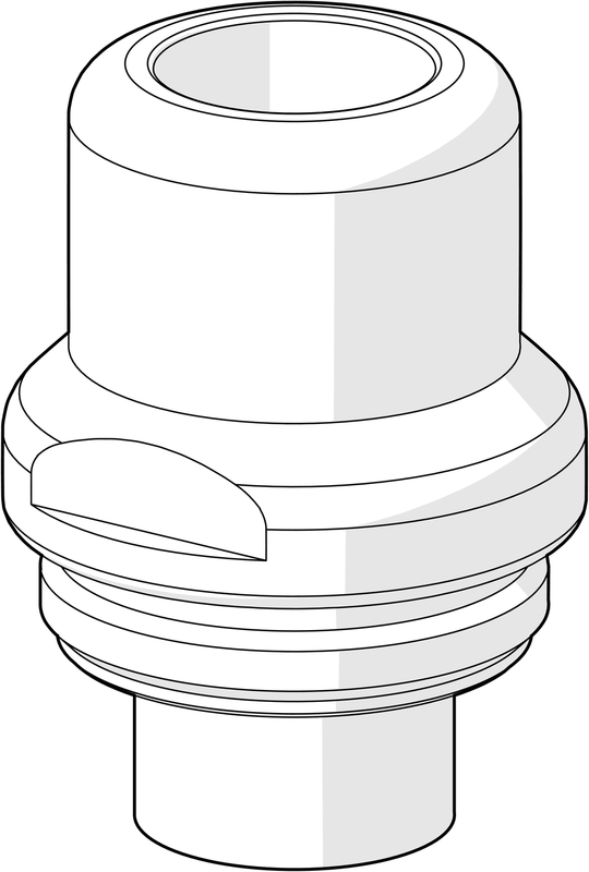 Hansa Kunststoffadapter Bild 1