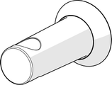 Hansa Brausestangenhalter z.Regenbrause- Duscharmatur HANSAFIT, chrom, Farbe hochglanz Bild 1