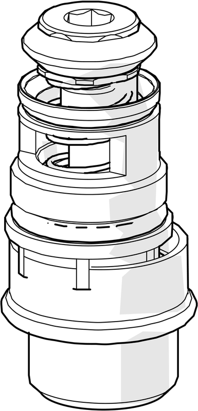 Hansa Umsteller, automatisch, mit Rückflussverhinderer Bild 1