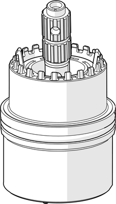 Hansa Kartusche, ø 4.0 Steuerpatrone, mit keramischen Dichtscheiben Bild 3