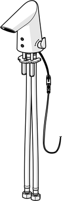Hansa HA WT-Batt. HANSAFIT 6541 12 V, Bluetooth Ausld. 85 mm chr, Farbe chrom Bild 6