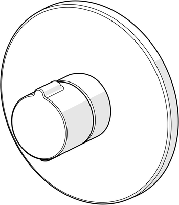Hansa Funktionseinheit BLUEBOX Hansahome für UP-Zentralthermostat, Farbe chrom Bild 6