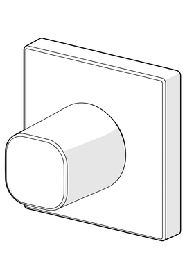 Hansa HA FM-Set HANSALIVING 0228 Ros. eckig chr, 75 x 75 x 56 mm, Farbe chrom Bild 7