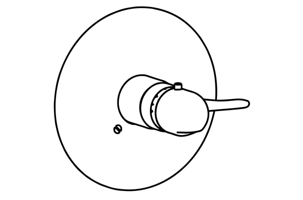 Hansa HA FM-Set für Brausebatt. 0861 Ros. rund chr, Farbe chrom Bild 7
