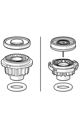 Hansa Membrane für Magnetventil Bild 2