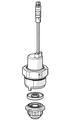 Hansa Magnetventil 3 V, Warmwasserversorgung max. +70°C Bild 2
