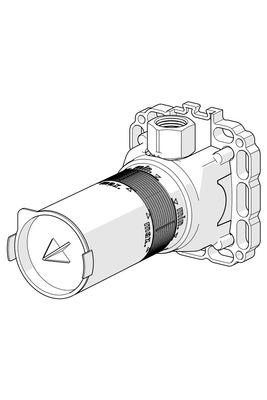 Hansa Matrix UP-Einbaukörper 1/2", für Brausenset Bild 7