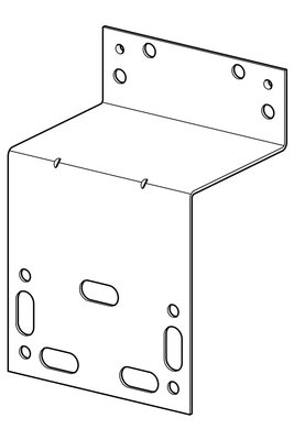 Hansa Matrix Montagewinkel-Set zum Montage der UP-Einbaukörper und Montageschiene Bild 6