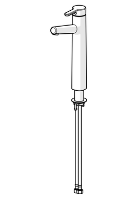 Hansa HA EHM WT-Batt. HANSADESIGNO Style 5169 Ausld. 150 mm chr, DN 15, Farbe chrom Bild 8
