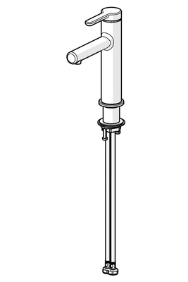Hansa HA EHM WT-Batt. HANSADESIGNO Style 5188 Ausld. 125 mm chr, DN 15, Farbe chrom Bild 7