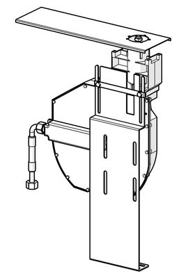 Hansa Einbaukörper für Brause, mit Aufrollautomatik für Stand-/Wandmontage Bild 7