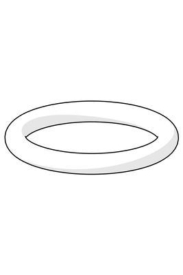 Hansa O-Ring, d.7,65 x 1,78 902337 Bild 2