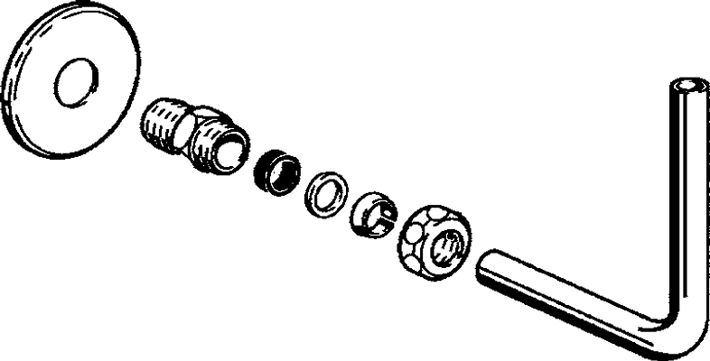 Hansa Rohr, für Regelventile, für 1 oder 2 Rohrsysteme, Laenge, 210 mm Bild 2