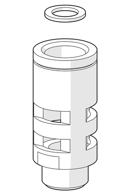 Hansa Rohrbelüfter, DN 15 Bild 2