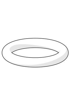 Hansa O-Ring d 6 x d 1 Bild 2