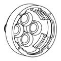 Hansa Verlängerungssatz 20 mm für Hansavarox Unterputzkörper Bild 2