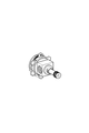 Hansa Traegerstück, für Waschtisch-Wandbatterie HANSAPUBLIC, SW14, 16 x 1.5 mm Bild 2