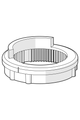 Hansa Hansatempra Style Einstellring / Justierring Bild 2