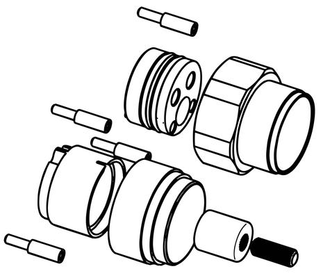 Hansa Verlängerungssatz 20 mm Bild 2