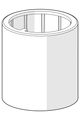 Hansa Hansamatrix Kunststoffadapter, Farbe silberfarben Bild 2