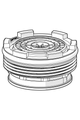 Hansa Luftsprudler M, 24 x 1 mm Bild 2