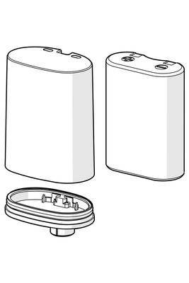 Hansa Batteriegehaeuse inklusive Batterie Bild 2