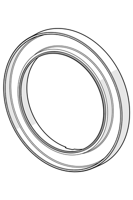 Hansa Rosettenverlaengerung 15 mm, d: 170 mm Bild 4