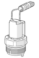 Hansa Magnetventil 6 V, Urinal Bild 2