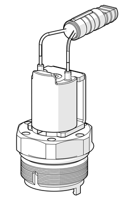 Hansa Magnetventil 6 V, Urinal Bild 2