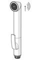 Hansa Smart Bidetta Handbrause, Farbe silberfarben Bild 2