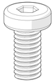Hansa Schraube M, für HANSAPINTO Fertigset Wanne / Brause, 4 x 8 mm Bild 2