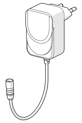 Hansa Steckernetzteil Aufputz, für HansaElektra WT-Armatur,9 V Bild 4