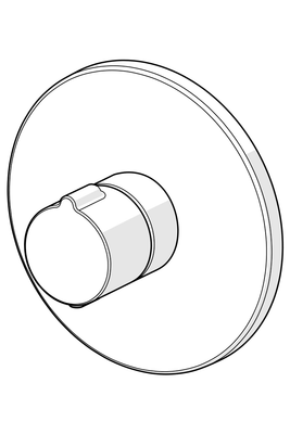 Hansa Funktionseinheit BLUEBOX Hansahome für UP-Zentralthermostat, Farbe chrom Bild 7