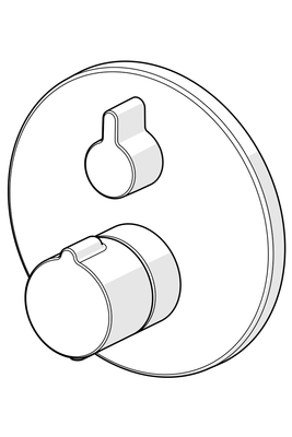 Hansa Fertigset BLUEBOX Hansahome, für UP-Brausethermostat, 170 mm, Farbe chrom Bild 7